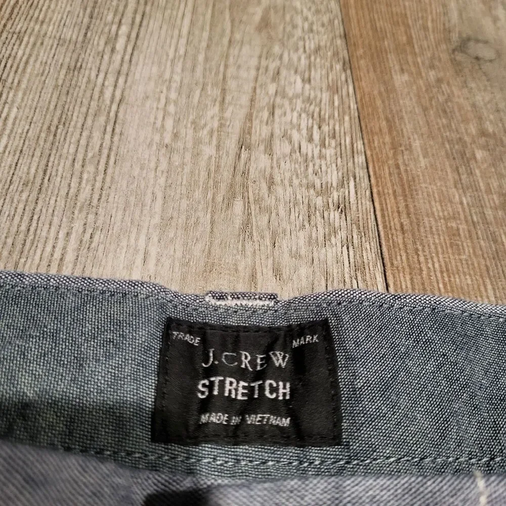 J.Crew Stretch Flat Front Chino Shorts with 9